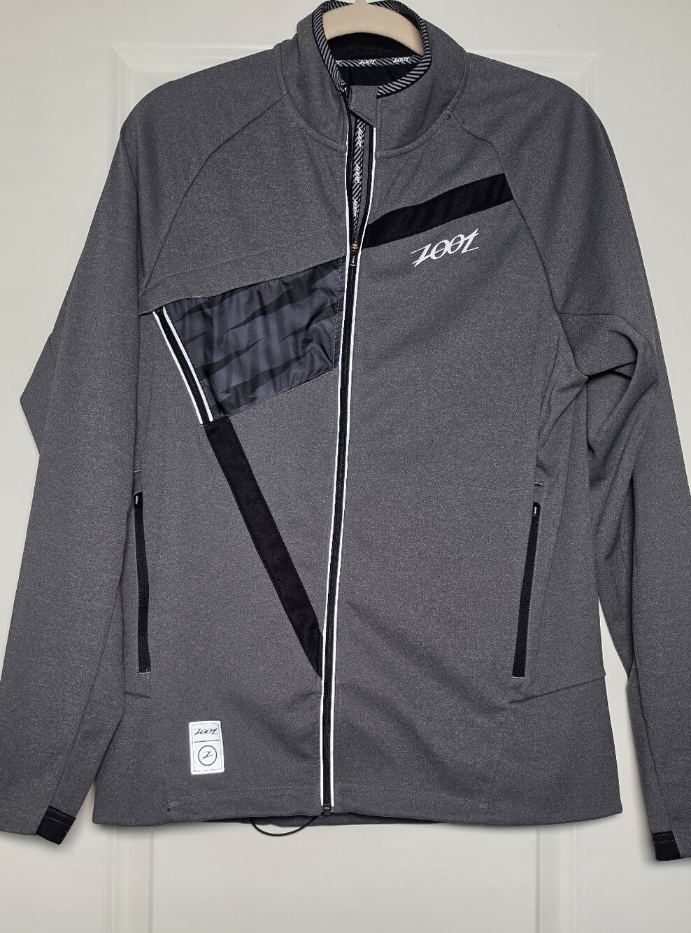 Zoot Performance Softshell Jacket - Women's Medium - Gray Full Zip Running
